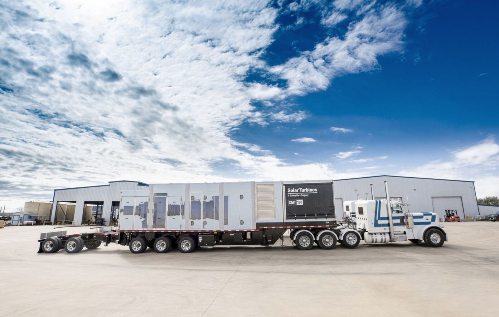 Trailer-mounted mobile package